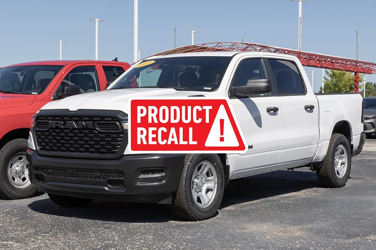 Chrysler Recalls 10,000 Trucks Over Incorrect Tire Pressure Warnings