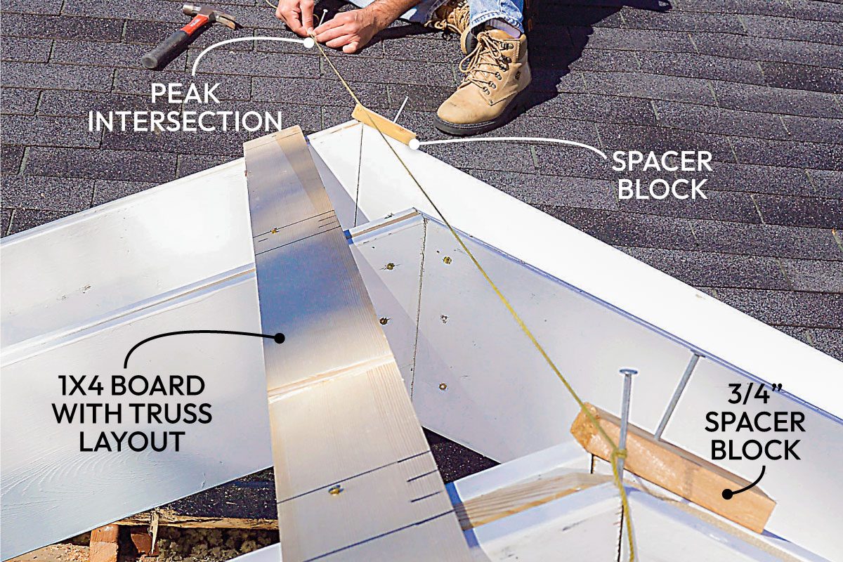 Line Up The Tie In Framing With The Porch For A Seamless Blend