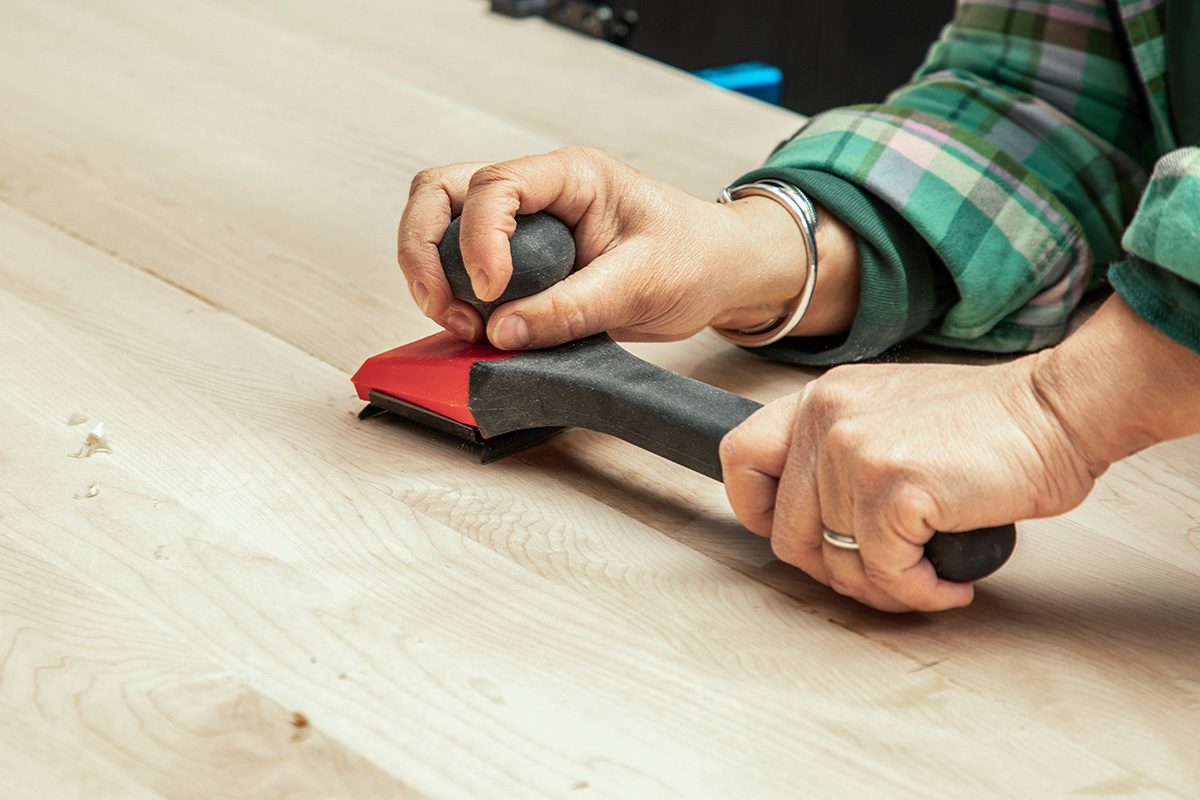 How To Build A Diy Butcher Block Countertop From Scratch Fhm25 Kitchen Island Build Dr 04 01 33b
