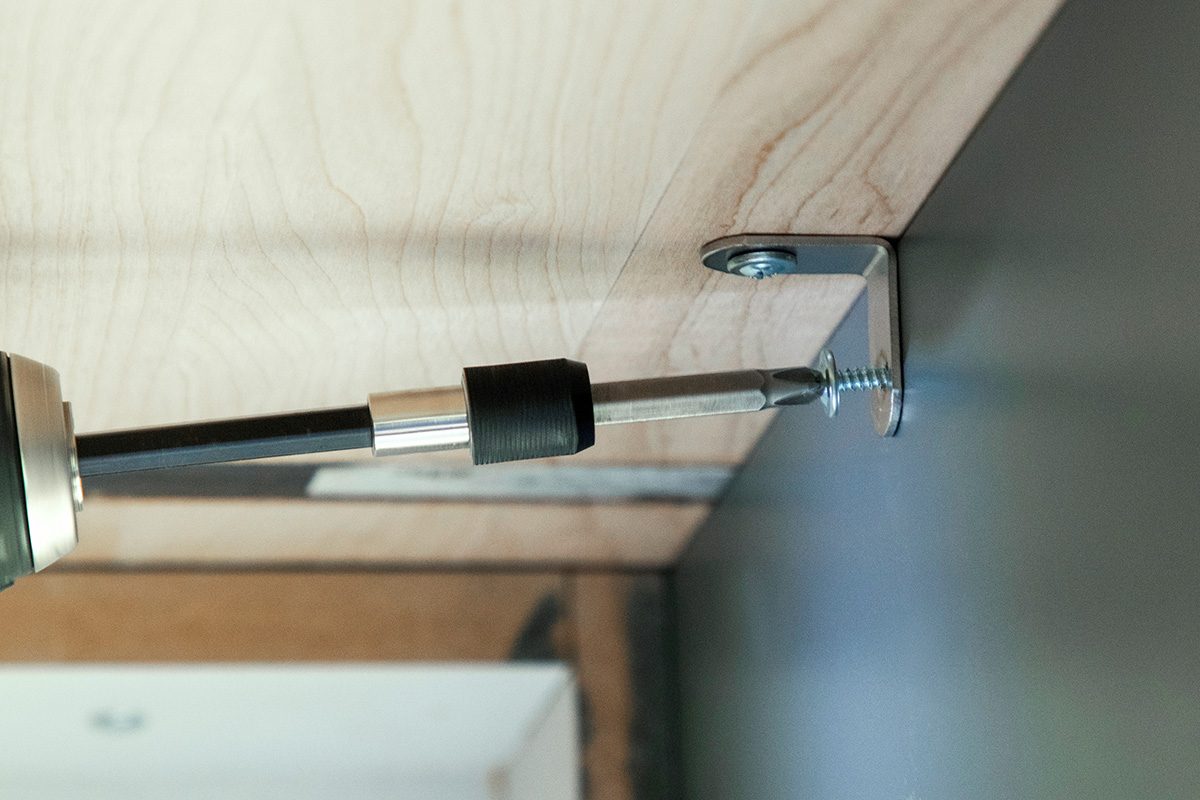 How To Build A Diy Butcher Block Countertop From Scratch Fhm25 Kitchen Island Build Dr 04 02 59b