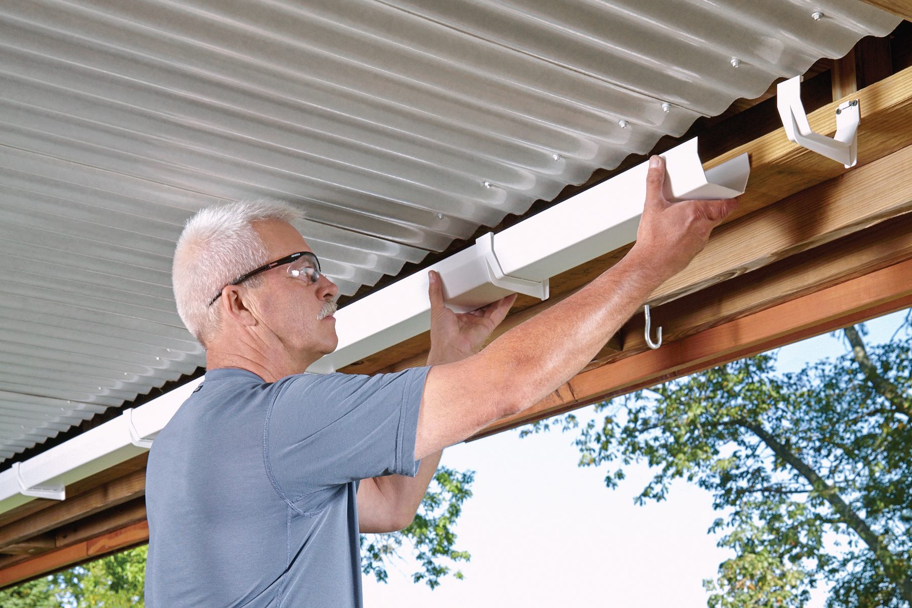 How To Build An Under Deck Roof