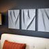 How to Make Textured Plaster Wall Art Panels