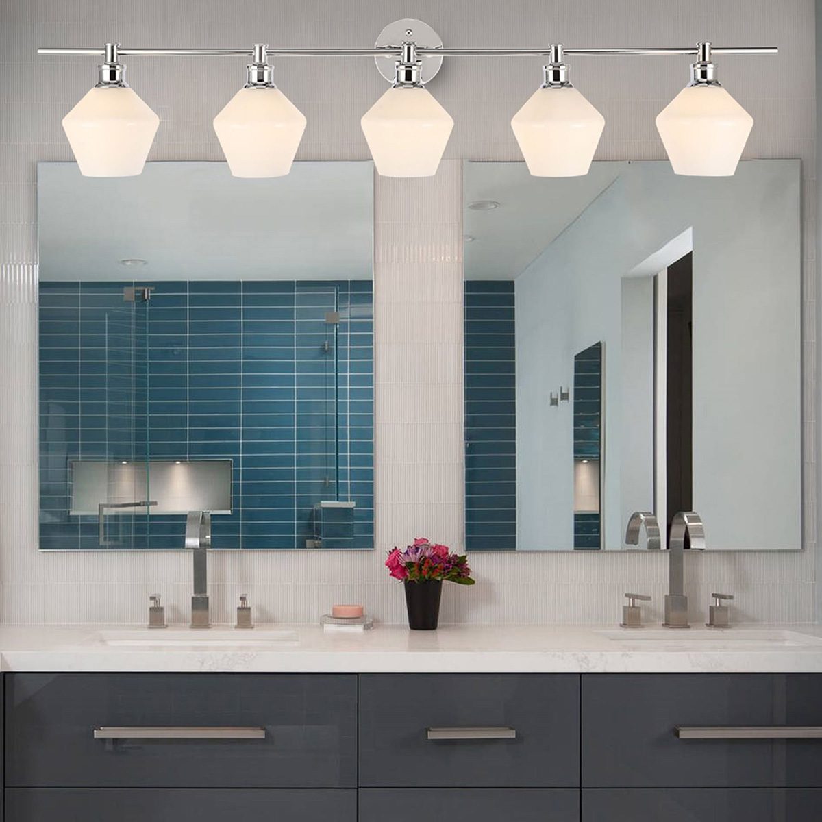 Pottery Barn Tolari Quintuple Sconce 