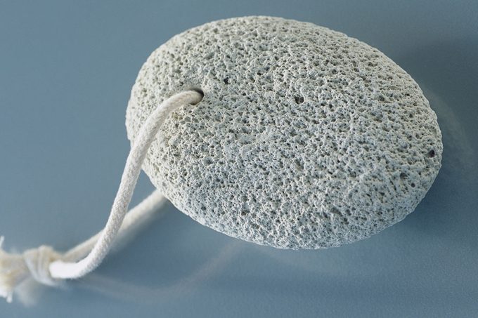 A pumice stone