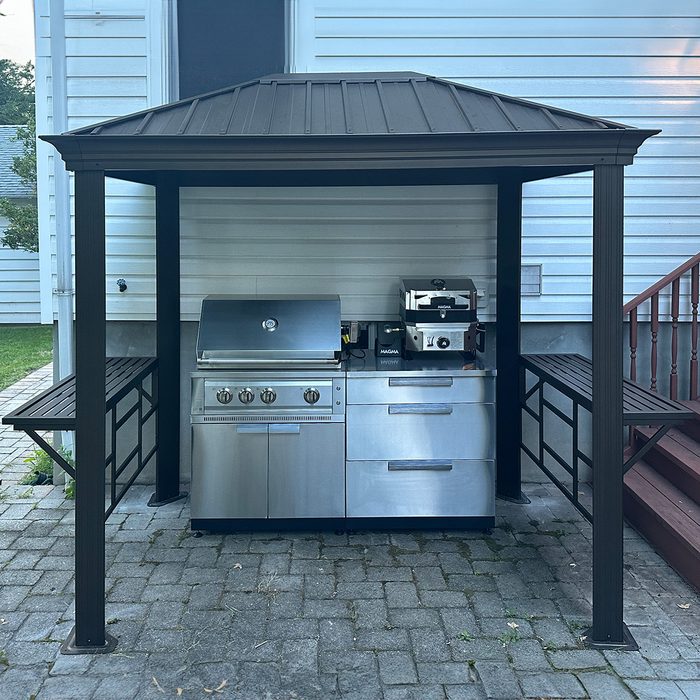 Abc canopy Grill Hardtop Gazebo