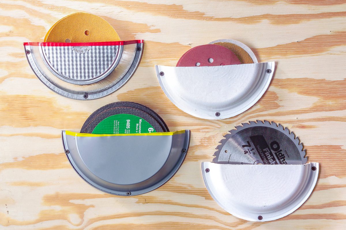 Pie Plate Storage Pockets
