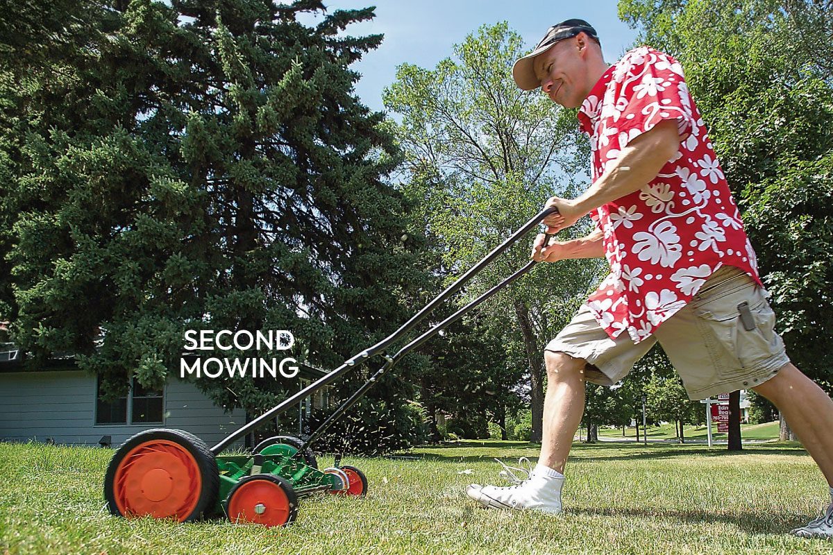 Wait For Your Second Spring Mowing