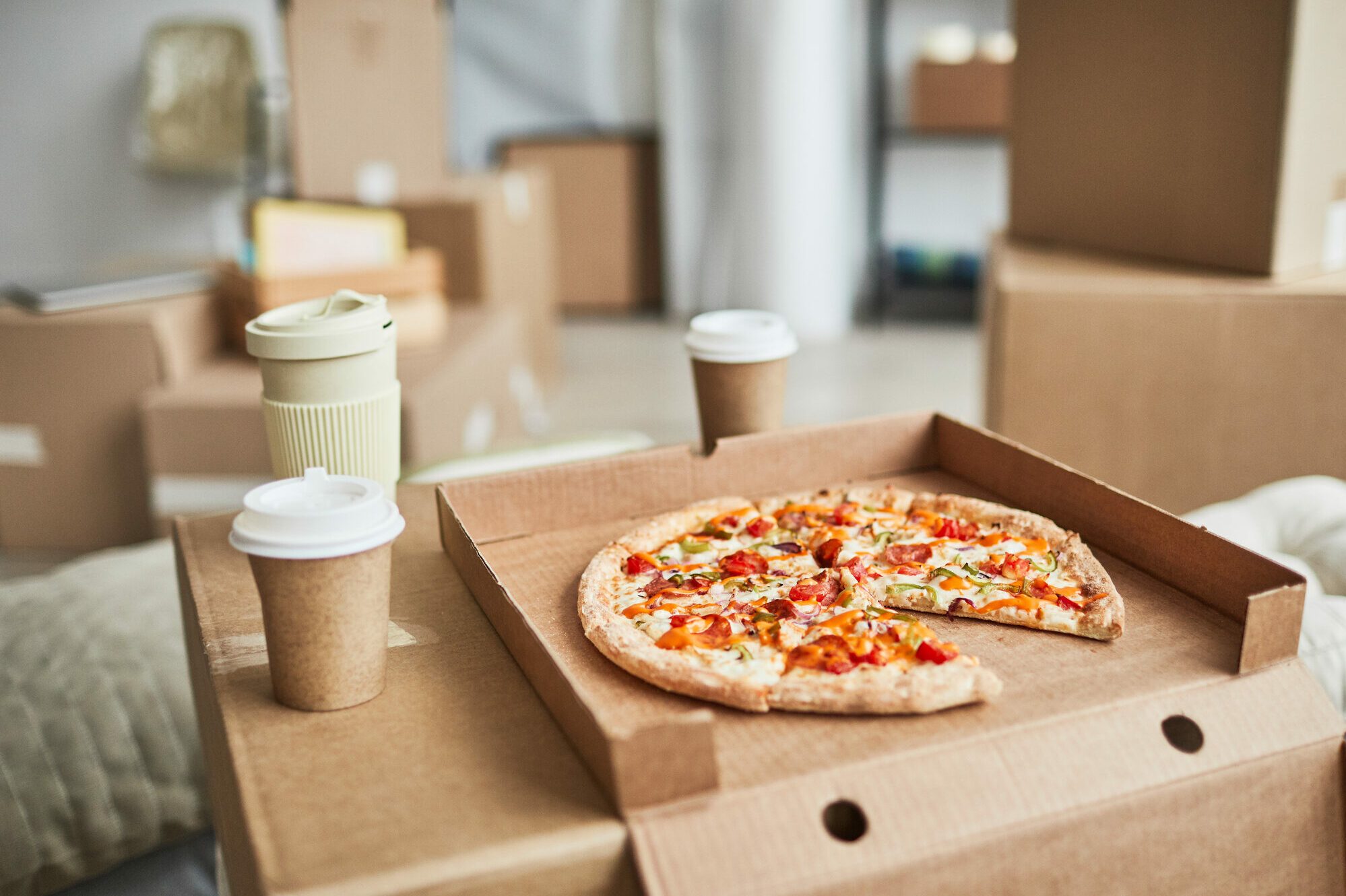 Pizza Celebration Closeup