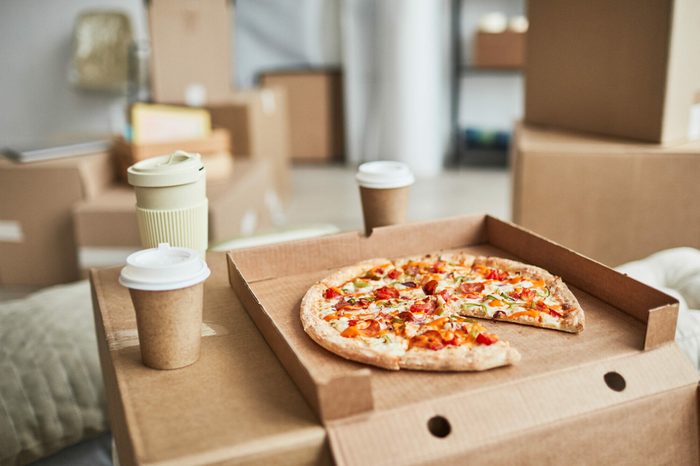 Pizza Celebration Closeup