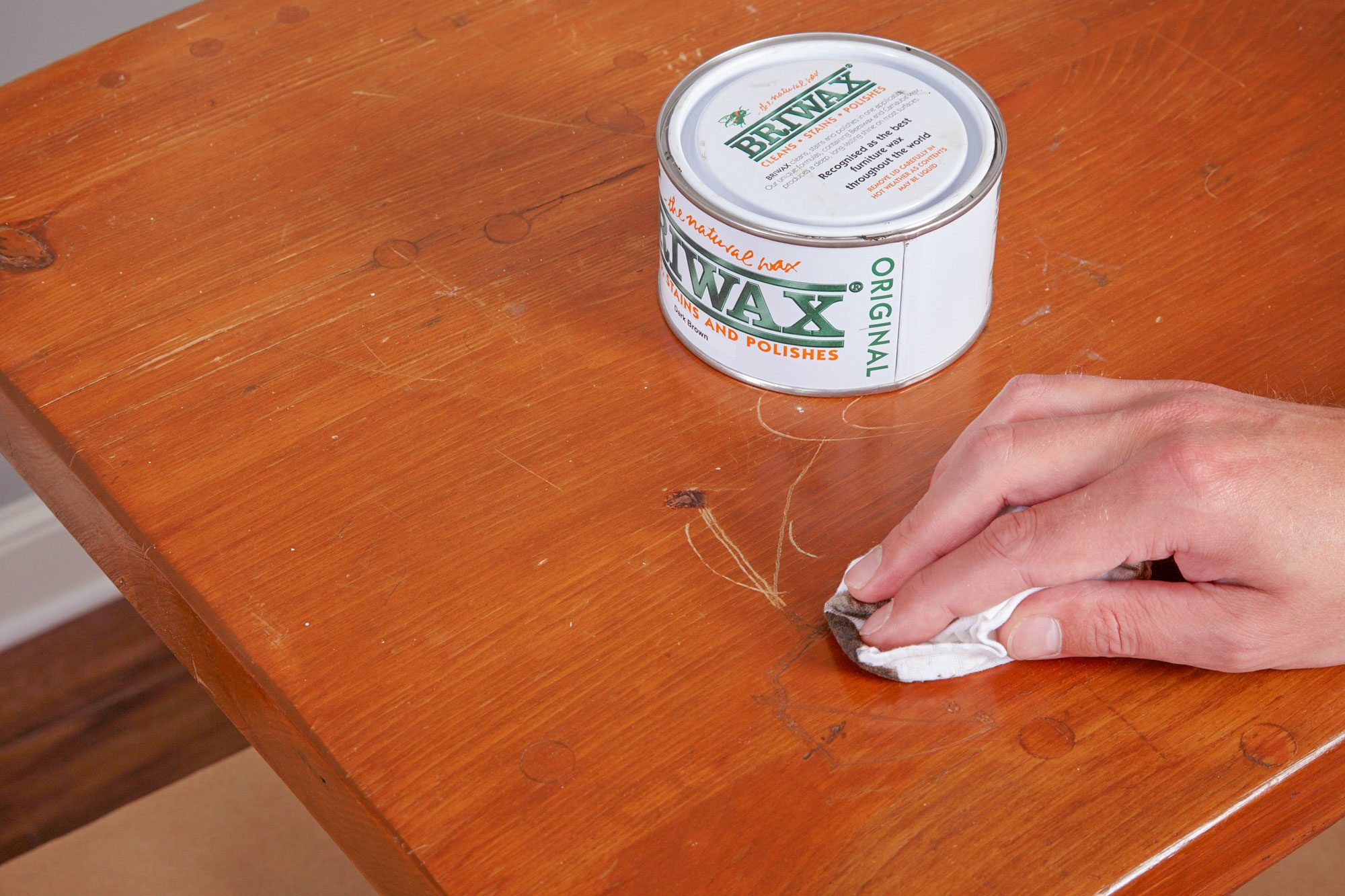 Hide Scratches With Wax