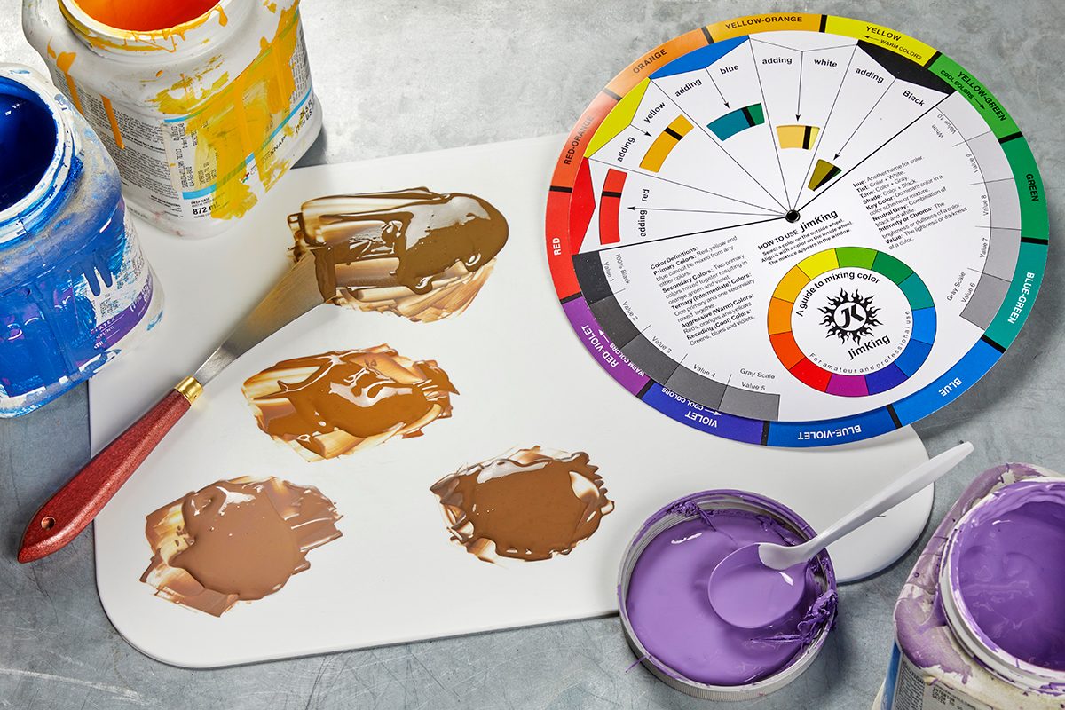 How To Make Custom Brown Paint for Every Project