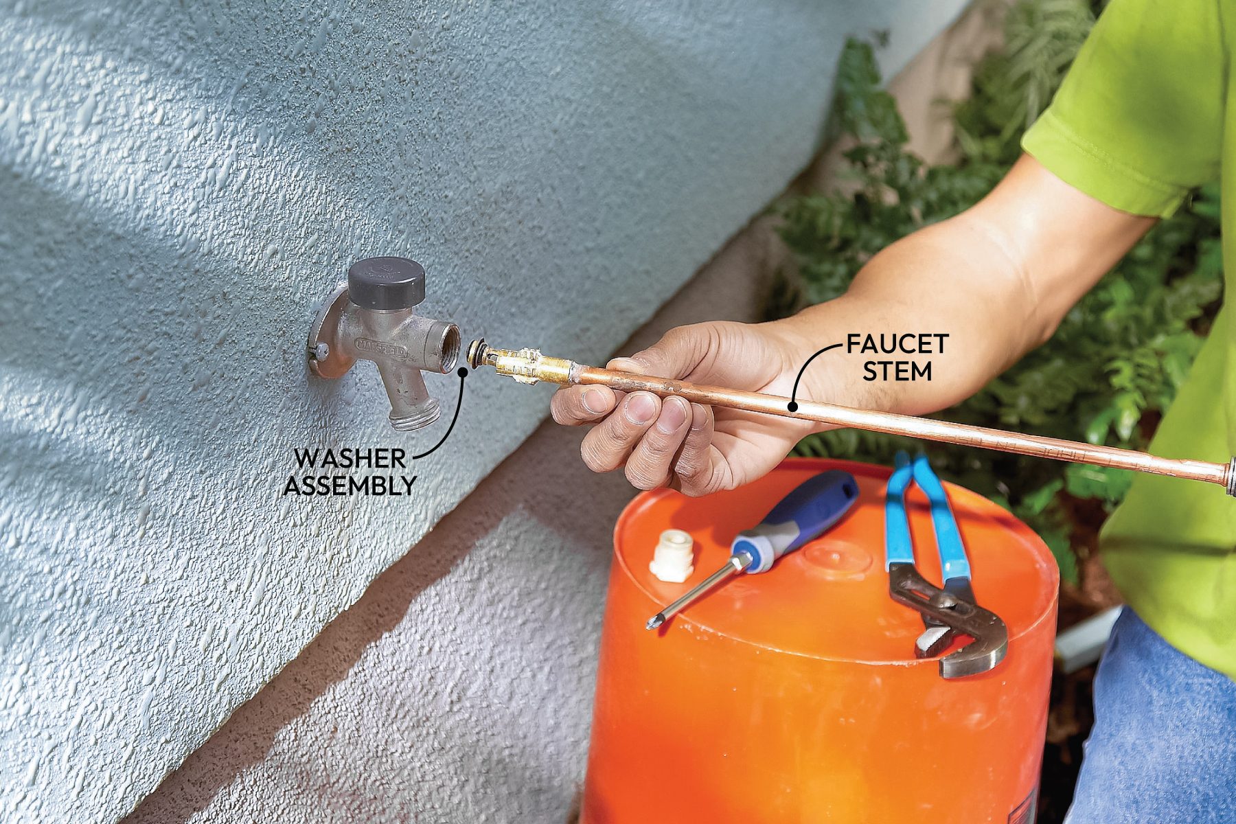 How To Fix A Leaking Frost Proof Faucet