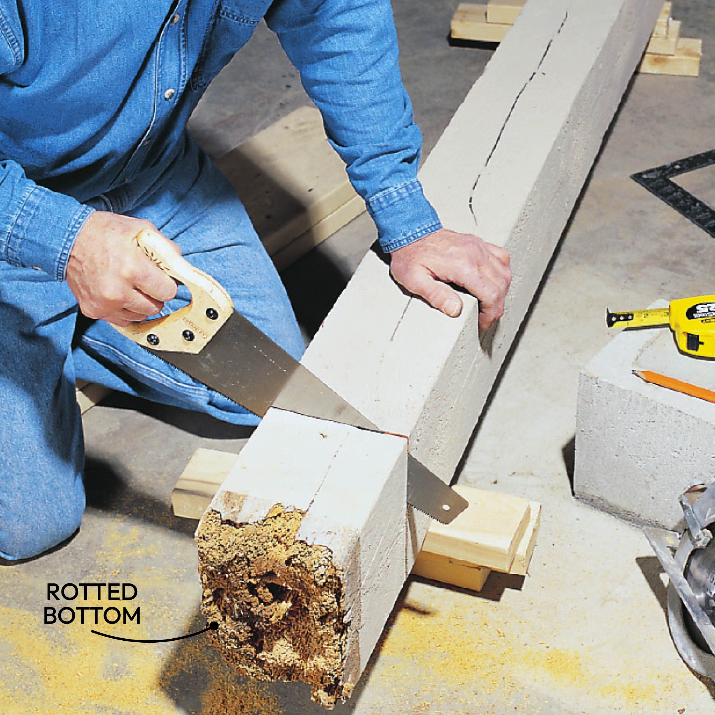 Reinstalling the posts