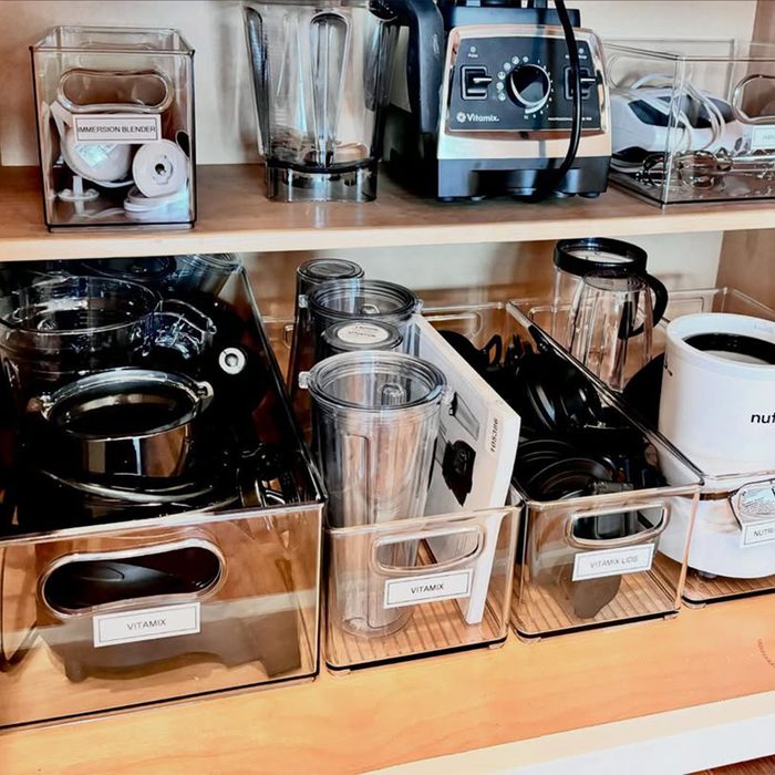 8 Small Appliance Storage And Organization Ideas Organize Small Accessories Christine Simplicityandstylehome