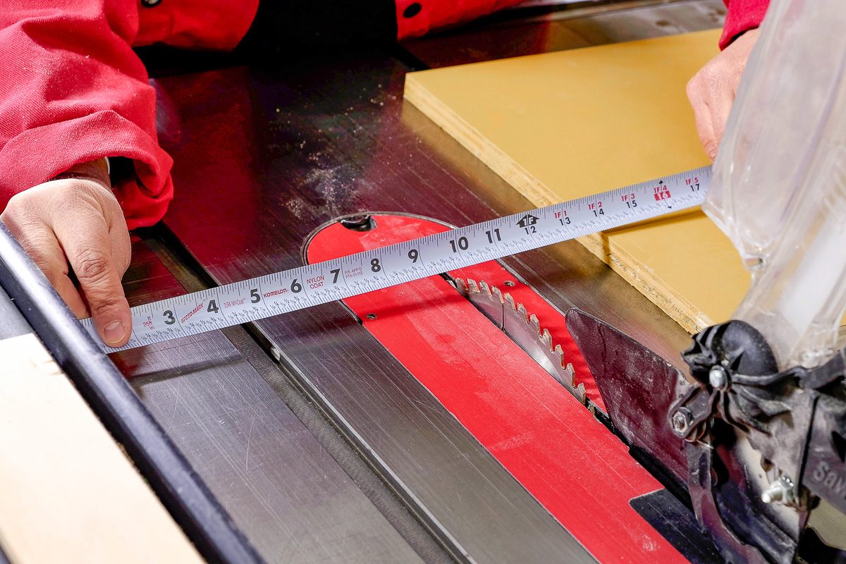 positioning the fence