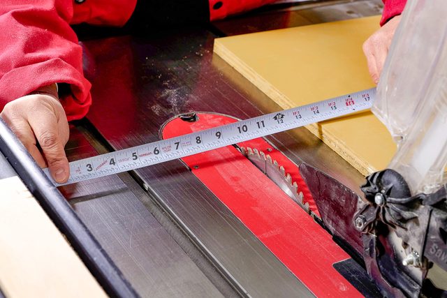 positioning the fence