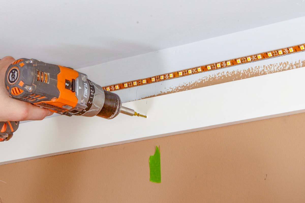 How To Install Elegant Cove Lighting From Crown Molding