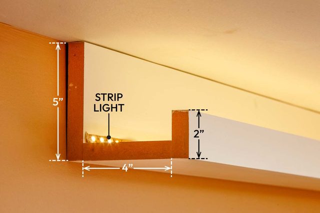How To Install Elegant Cove Lighting From Crown Molding