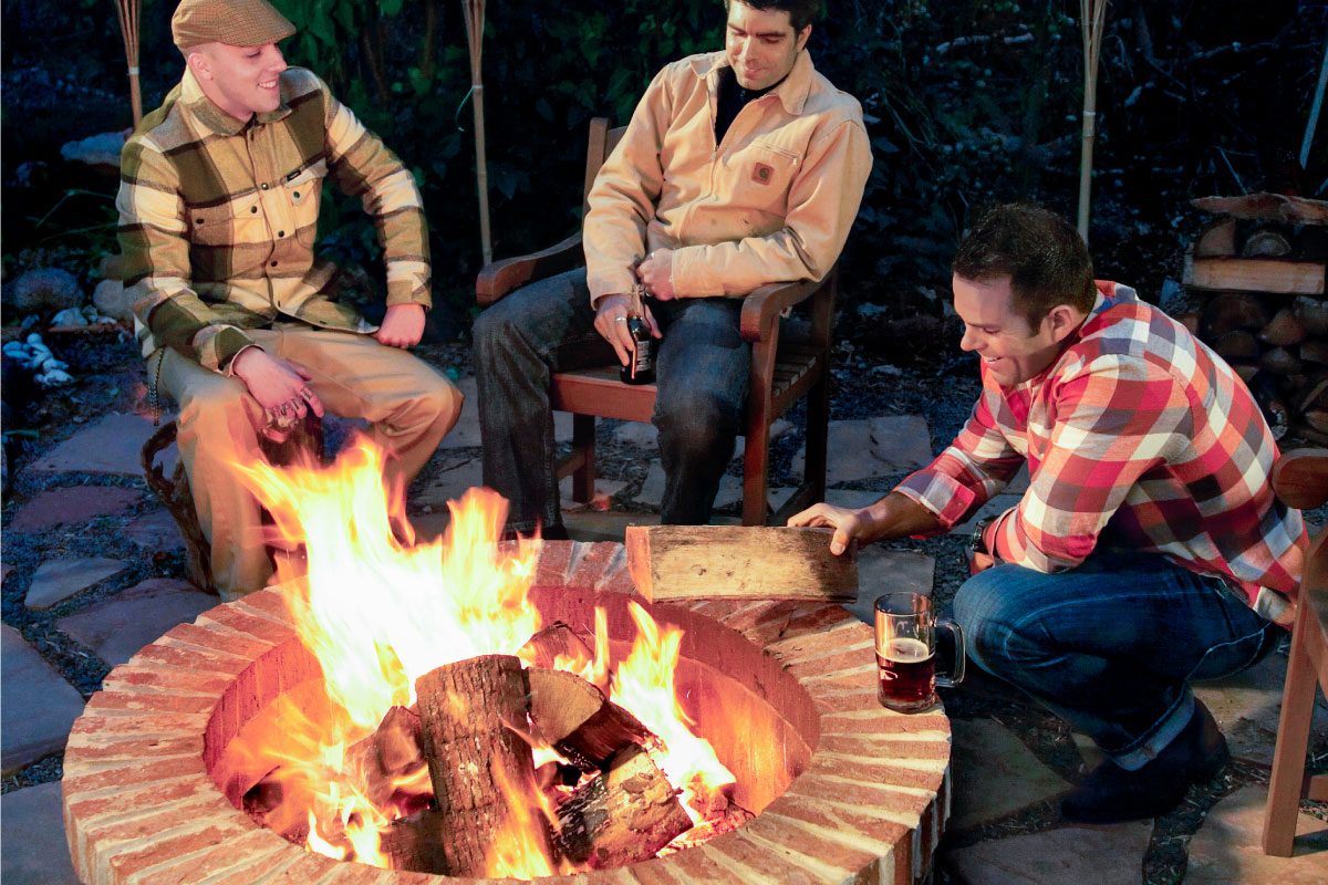 How To Build A Brick Fire Pit 