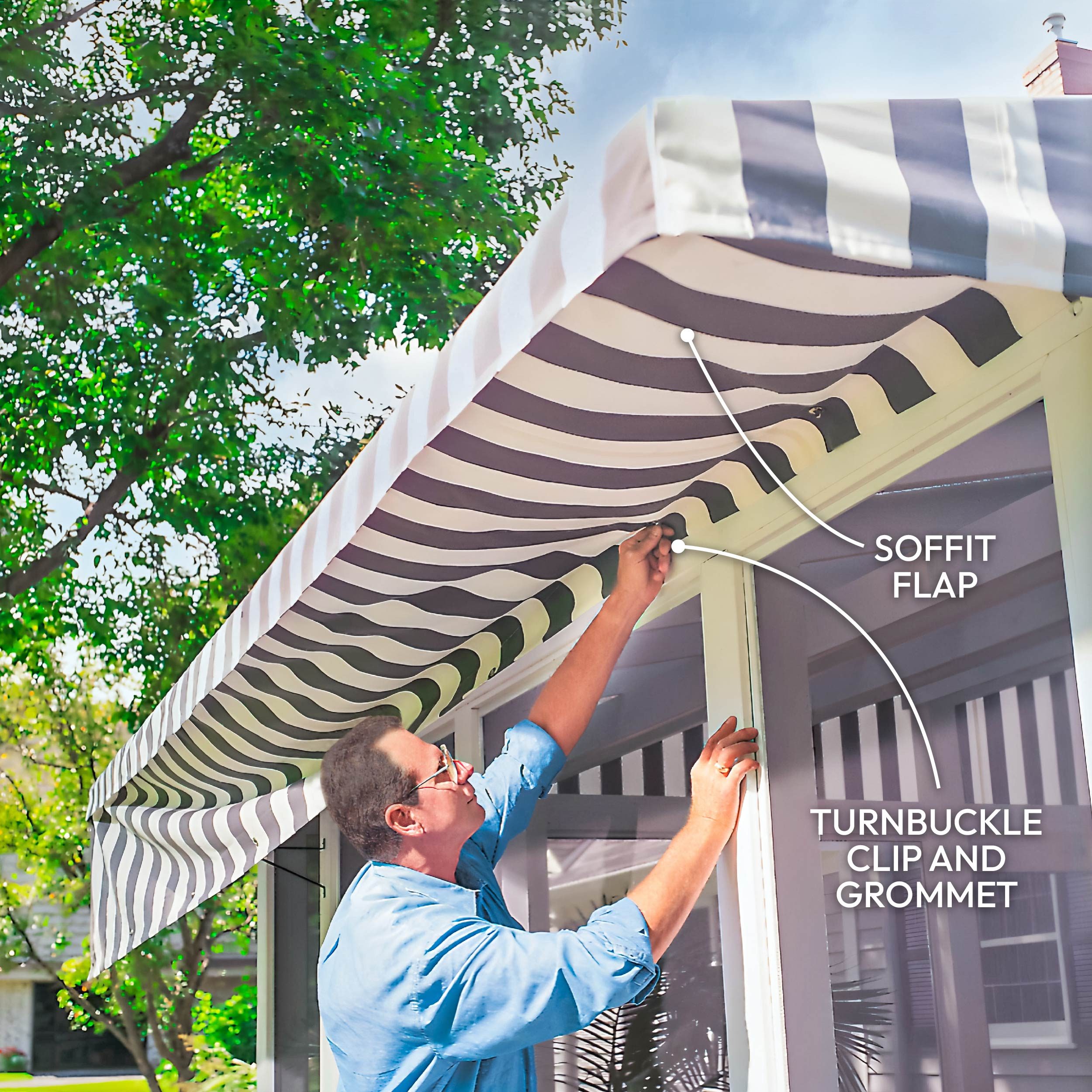 Attach the Soffit Flap