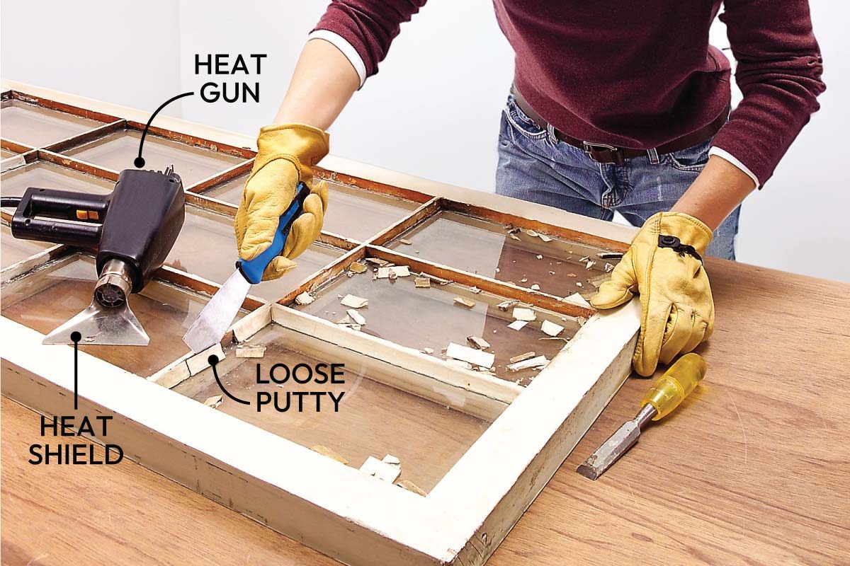 How To Glaze A Single Pane Window