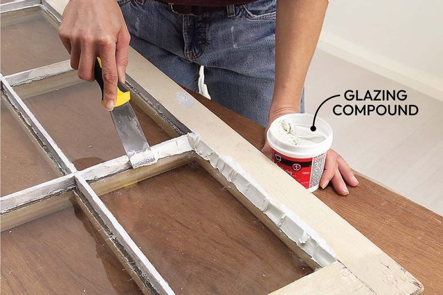 How To Glaze A Single Pane Window