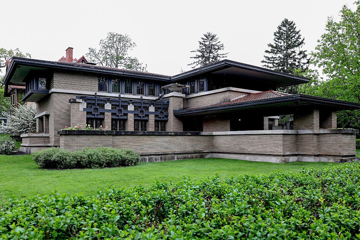 Frank Lloyd Wright-Designed Home
