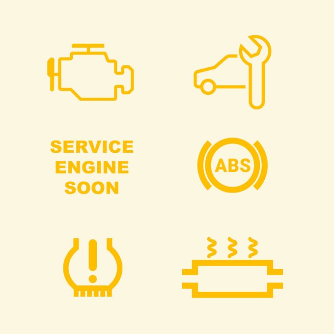 Urgent Dashboard Symbols Warning Lights