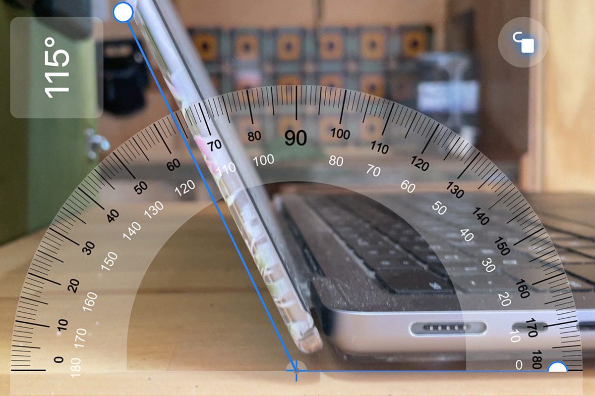Protractor app screenshot