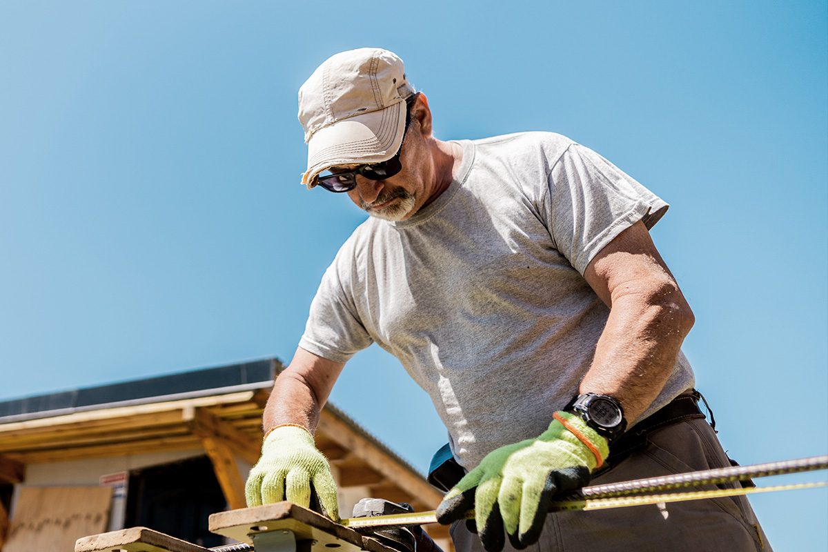 Doing Home Maintenance Work 