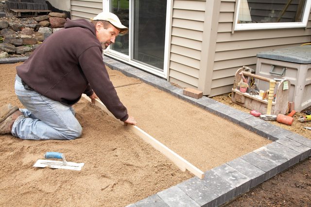 How To Install Pavers Over A Concrete Patio