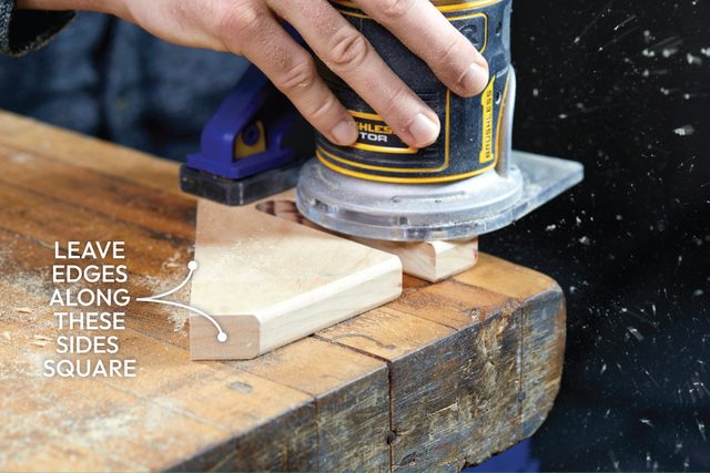 Round The Edges Of The Arm Supports