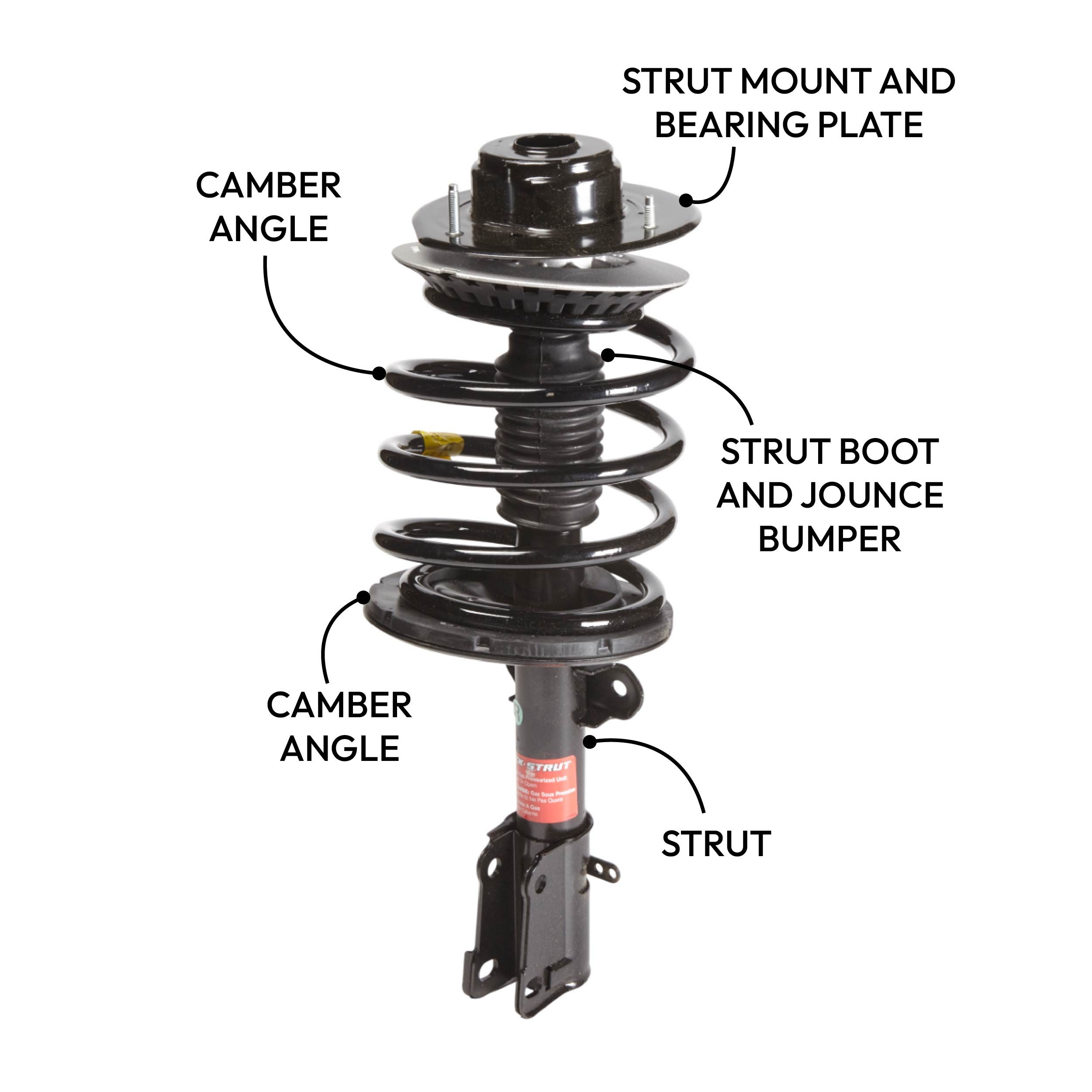 A Step By Step Guide On Struts Replacement Fh16feb 565 13 001 Callouts