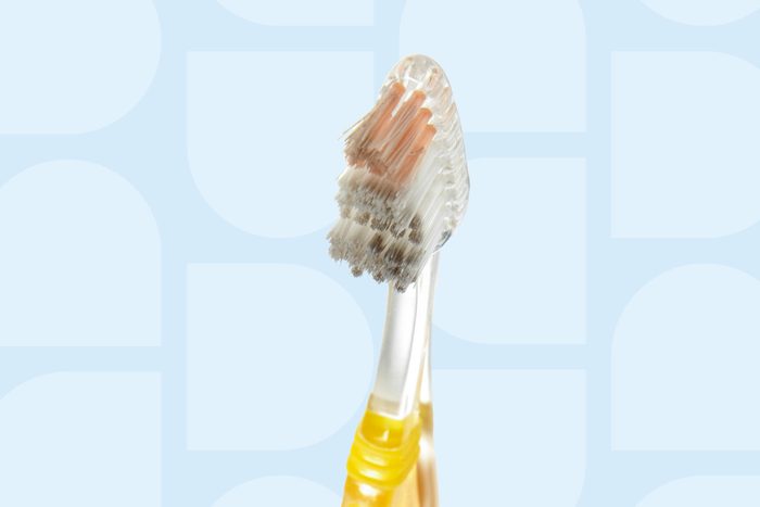 Clean Grout Joints With A Toothbrush