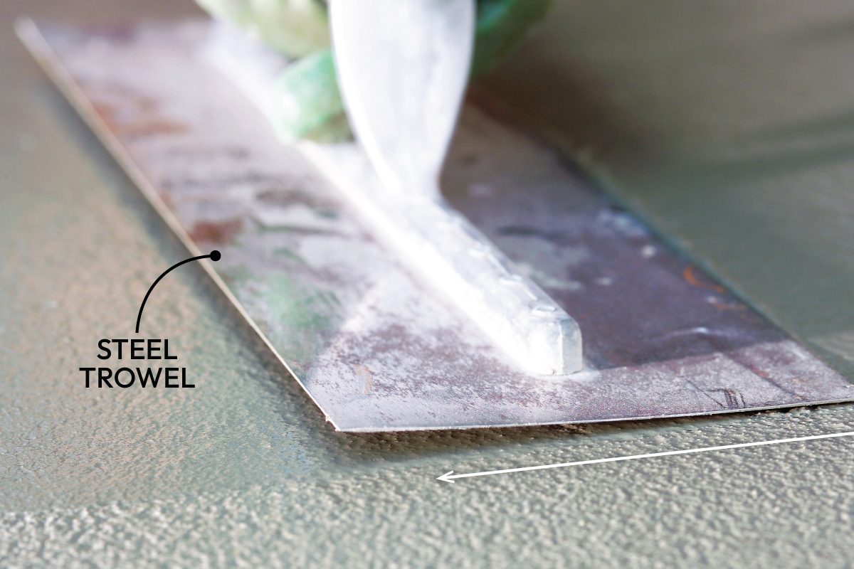 How To Finish Concrete