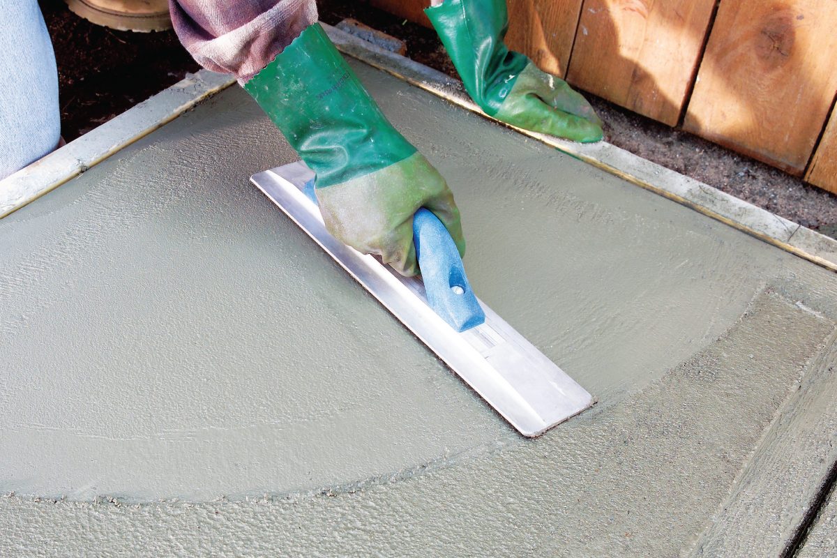 How To Finish Concrete