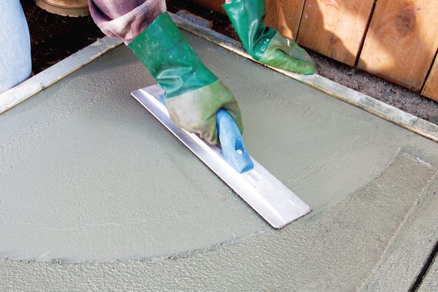 How To Finish Concrete