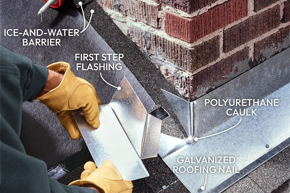 How To Install Chimney Flashing 