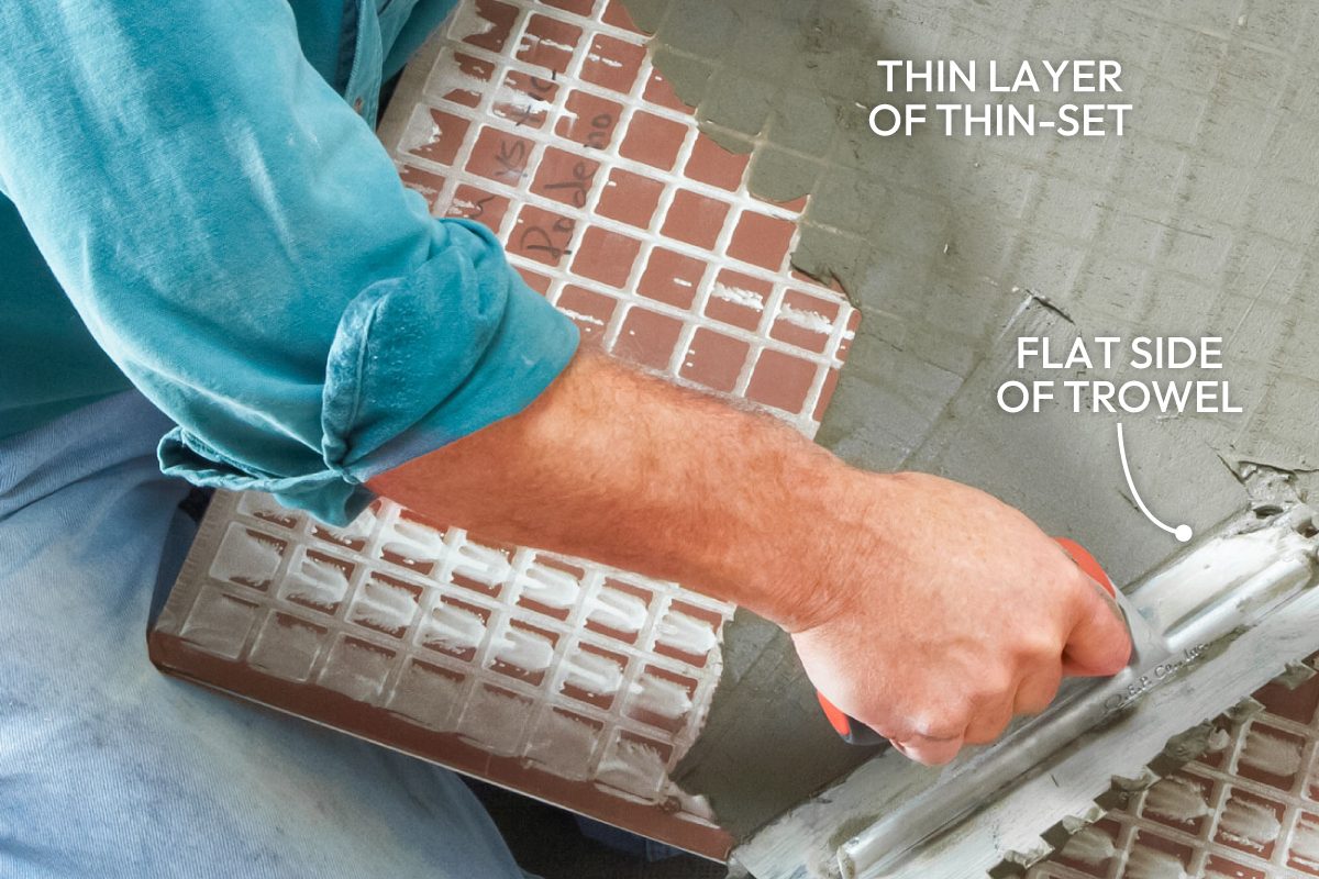Modern Tile Installation Tips Callouts Back Butter Large Tile