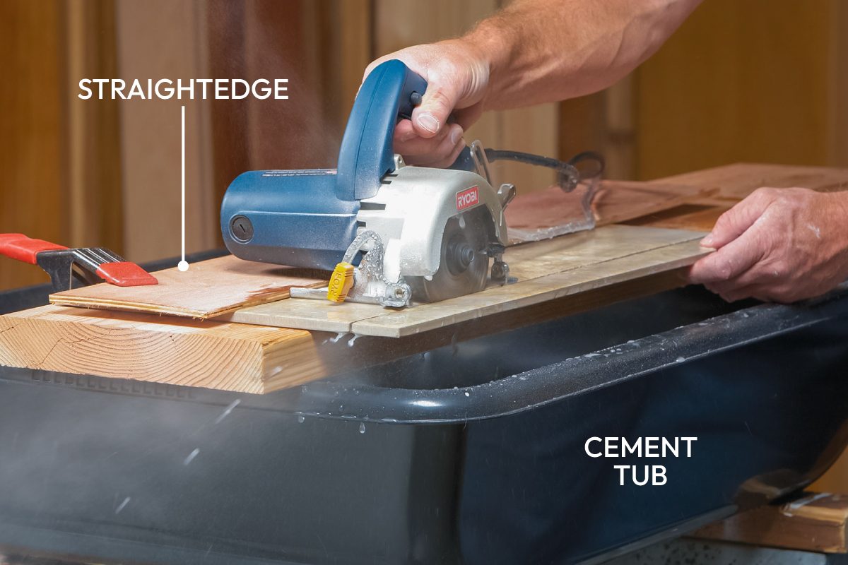 Modern Tile Installation Tips Callouts Big Cuts Without A Big Saw