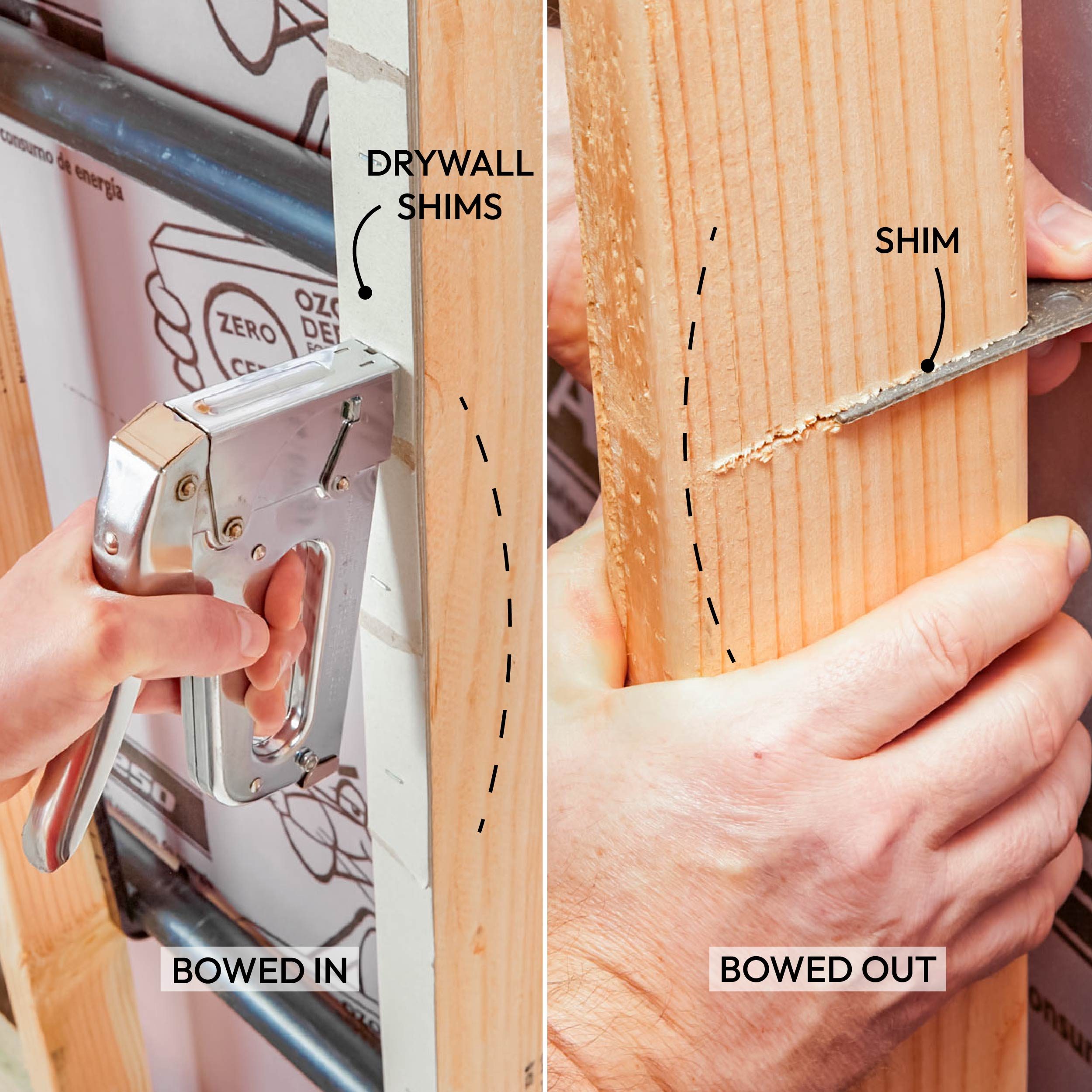 Straighten Bowed Studs