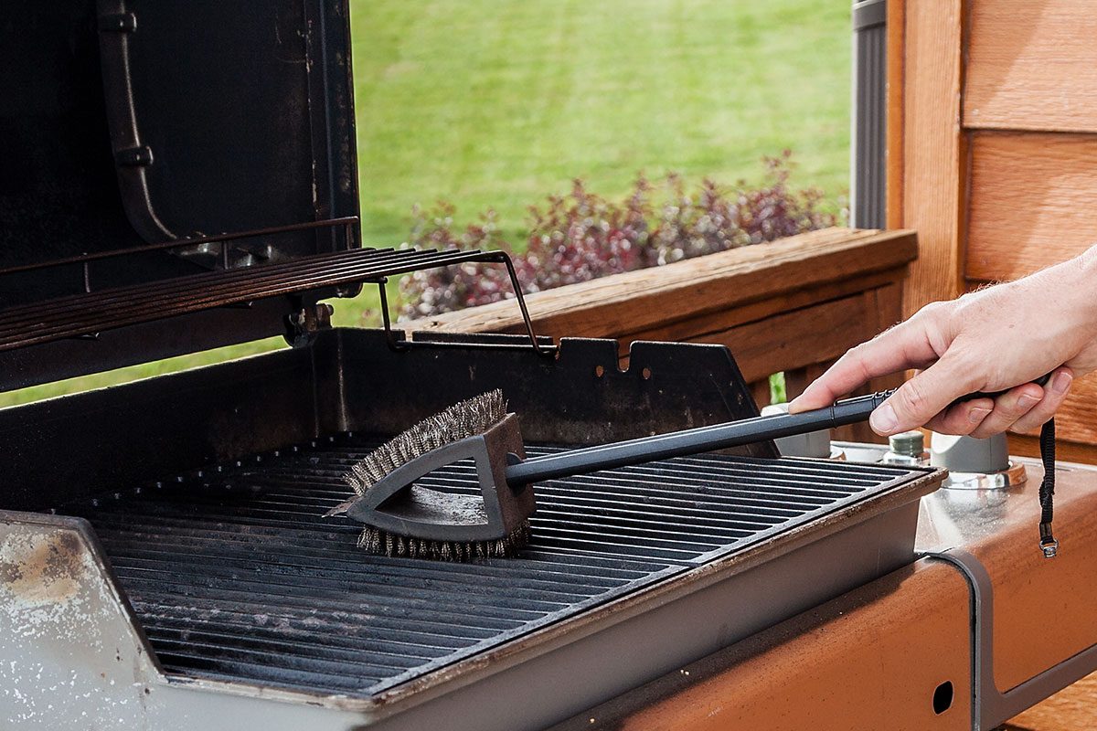 Weird Green Stuff On My Grill