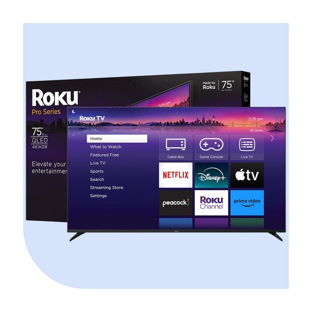 75 Inch Roku Smart Tv Via Amazon.com
