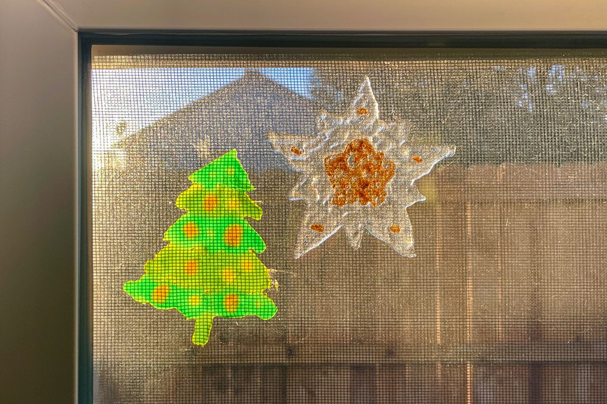 DIY window clings