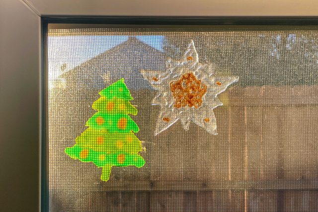 DIY window clings