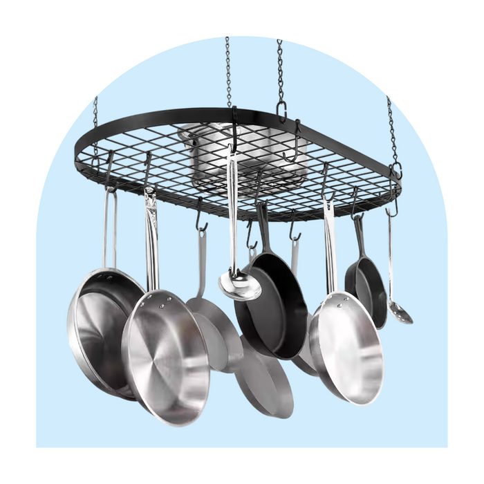 Hanging Pot Rack Ceiling Mount