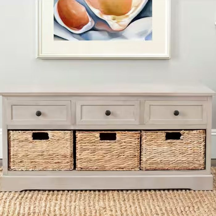 3 Drawer Wood Storage Unit Via Homedepot.com