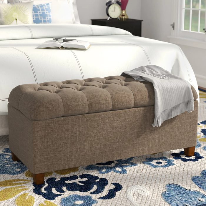 Allessandra Upholstered Storage Bench Via Wayfair.com