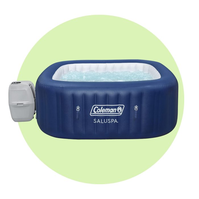 Coleman Atlantis Square Saluspa Inflatable Hot Tub Via Walmart.com