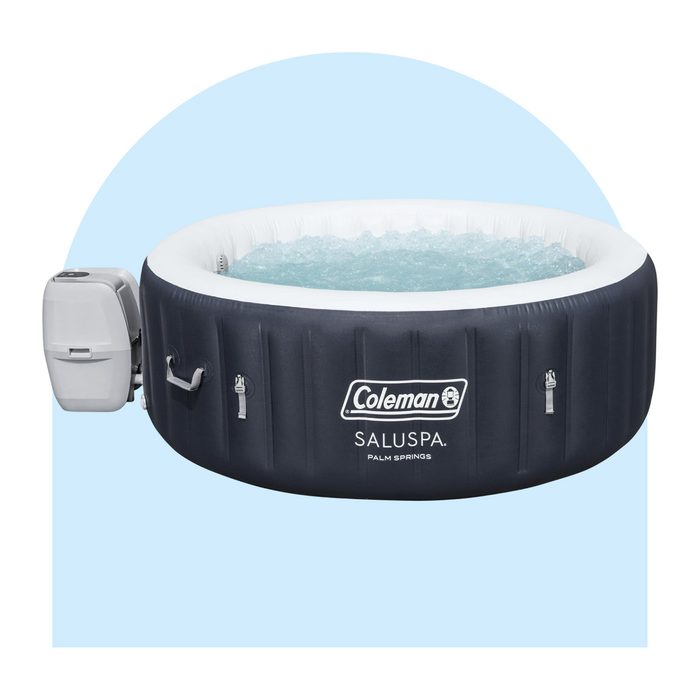 Coleman Palm Springs Saluspa Inflatable Hot Tub Spa Via Walmart.com